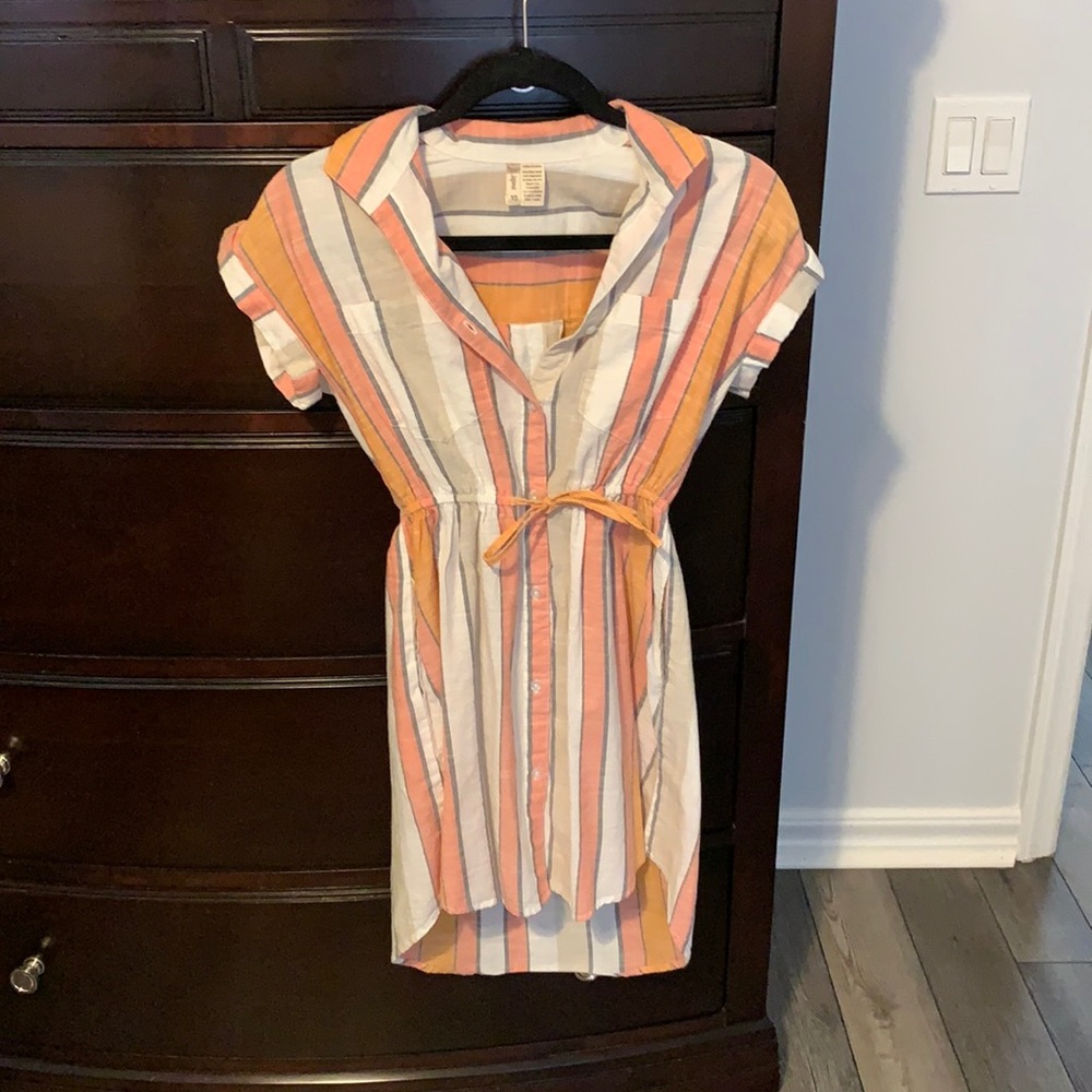 Small button dress